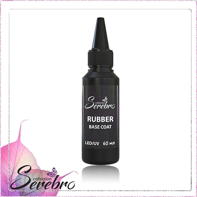 

Serebro, Rubber base - каучуковая база для гель-лака, 60 мл