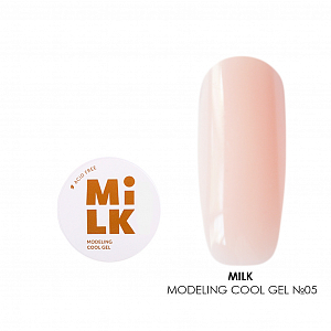 Milk, Modeling cool gel - бескислотный холодный гель для моделирования №05 (Peach), 15 гр
