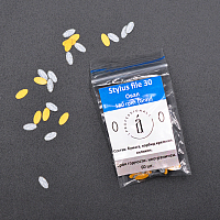 Atis, сменные внутренние файлы для Manicure Stylus*30 (Gray, 180 грит), 60 шт