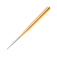 Irisk, Набор кистей для дизайна (бордовая ручка №03), 4 предмета