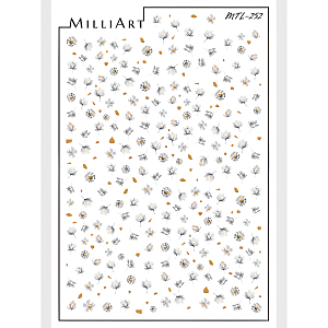 Anna Tkacheva, слайдер-дизайн MilliArt металлик MTL-252 (золото)