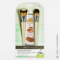 Ecotools, набор кистей для макияжа "Custom Match Duo"