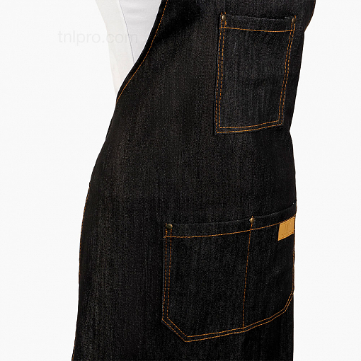 TNL, фартук с карманами "Dark jeans" (темная джинса)