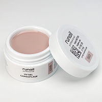 Runail, камуфлирующий УФ-гель №5501 (Миндальный латте), 15 гр