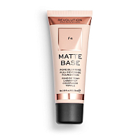 Makeup Revolution, Matte Base - тональная основа (F4)