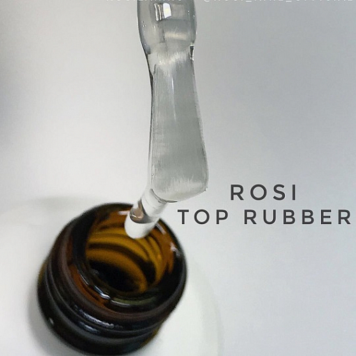 Rosi, Rubber top - топ густой с л/c, 15 мл