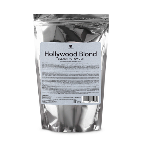 Adricoco, Hollywood Blond - обесцвечивающая пудра для волос (9+ белая), 500 гр