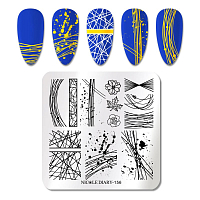 Пластина для стемпинга 6*6 см (ND-156)