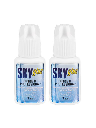 Irisk, набор №36 клей для наращивания ресниц SKY (2 шт по 5 мл)