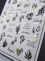 Anna Tkacheva, слайдер-дизайн MilliArt металлик MTL-001 (6.5х9.5)