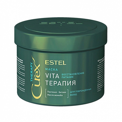 Estel, CUREX THERAPY - маска "Vita-терапия" для повреждённых волос, 500 мл