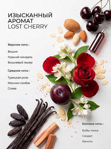 RuNail, парфюмированное сухое масло для ногтей и кутикулы (вишня, миндаль, сандал), 30 мл