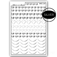Anna Tkacheva, слайдер-дизайн MilliArt металлик MTL-201