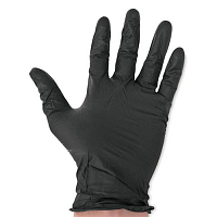 Archdale, перчатки для маникюриста виниловые неопудренные ViniMax (черные, M), 100 шт