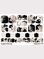 Anna Tkacheva, наклейки пленки для педикюра PR-779