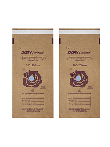 DGM Steriguard, крафт-пакет для стерилизации (100х200 мм), 200 шт