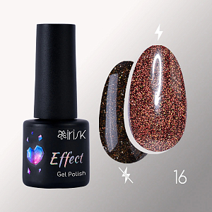 Irisk, Effect Gel Polish Reflective - светоотражающий гель-лак с эффектом №16, 5 мл