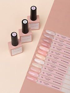 TNL, Camouflage Creme - набор №14 камуфлирующий нюдовый гель-лак (12 оттенков по 10 мл)