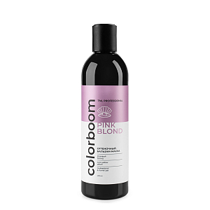 TNL, Color Boom Pink Blond - оттеночный бальзам-маска для розового блонда (с дозатором), 400 мл