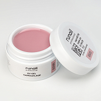 Runail, камуфлирующий УФ-гель №5503 (Пыльный лепесток), 15 гр
