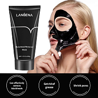 Lanbena, Blackhead Remover Mask - маска для лица от черных точек, 50 гр