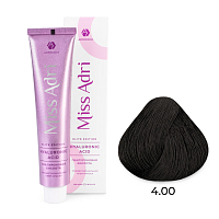 Adricoco, Miss Adri Elite Edition - крем-краска для волос (оттенок 4.00), 100 мл