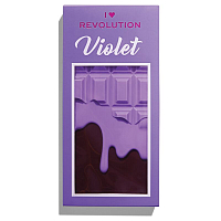I HEART REVOLUTION, Chocolate - палетка теней для век "Violet"