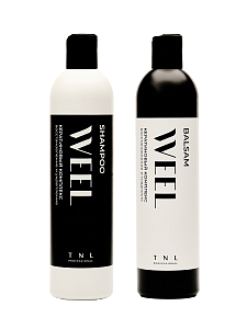 TNL, набор №212 шампунь и бальзам для волос кератиновый комплекс WEEL, 2 х 400 мл