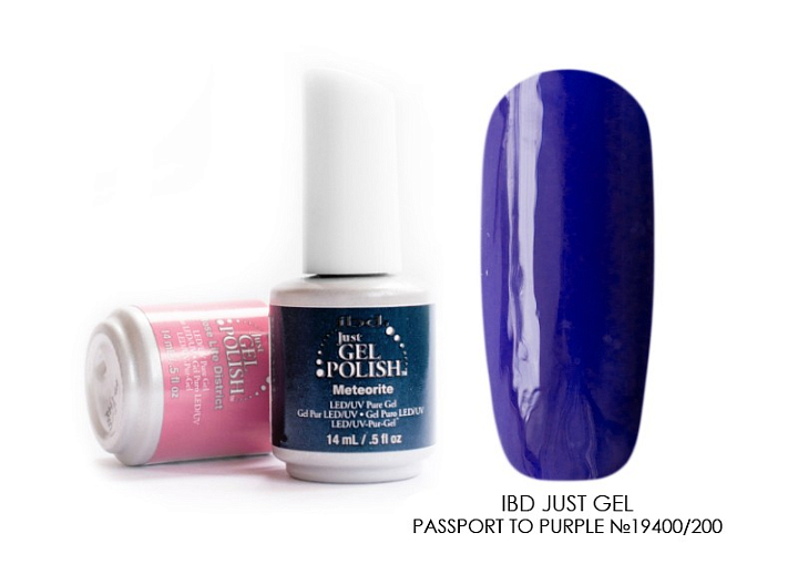 УЦЕНКА, IBD Just Gel Polish, гелевый лак (Passport To Purple №19400/200), 14 мл