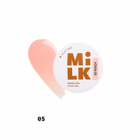 Milk, Modeling cool gel - бескислотный холодный гель для моделирования №05 (Peach), 15 гр