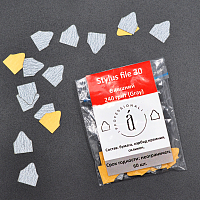 Atis, сменные внешние файлы для Manicure Stylus*30 (Gray, 240 грит), 60 шт
