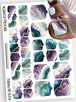Anna Tkacheva, наклейки пленки для педикюра PR-834