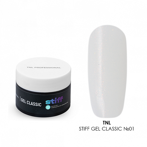 TNL, Stiff Gel Classic - жесткий камуфлирующий гель №01, 30 мл