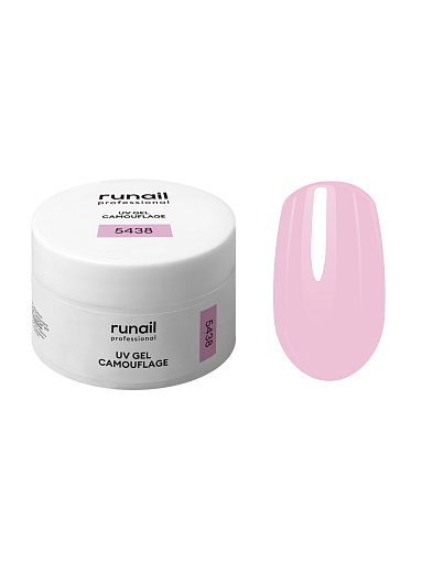Runail, набор №130 гипоаллергенный камуфлирующий УФ-гель (2 оттенка по 56 гр)