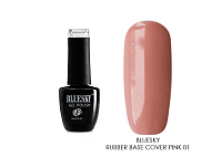 Bluesky, Rubber base cover pink - камуфлирующая каучуковая база (№01), 8 мл