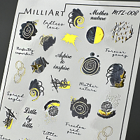 Anna Tkacheva, слайдер-дизайн MilliArt металлик MTL-008 (6.5х9.5)
