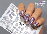 Fashion Nails, слайдер-дизайн "Galaxy" №02