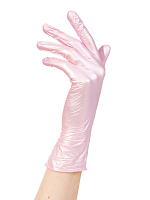 Adele, перчатки для маникюриста нитриловые (розовый перламутр, XS), 50 пар