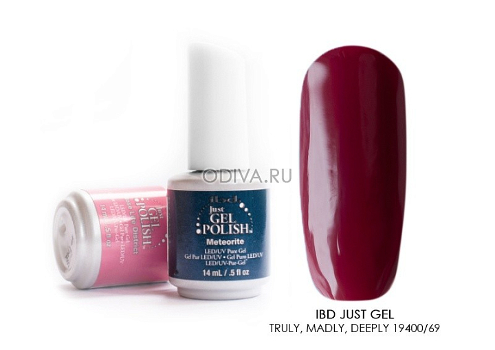 УЦЕНКА, IBD Just Gel Polish, гелевый лак (Truly, Madly, Deeply №19400/69), 14 мл