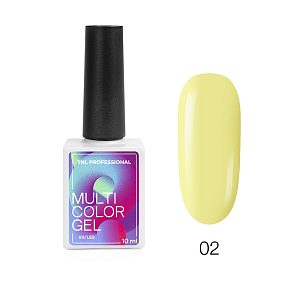 TNL, Multi Color Gel - жесткий гель для наращивания и укрепления №02, 10 мл