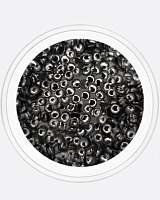 Artex, декор металлический полусфера полая (черное серебро 1,5 мм)