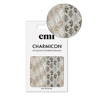 EMI, Charmicon 3D Silicone Stickers - 3D-наклейки для ногтей №225 (Природный паттерн)