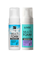 Livsi, набор №26 пенка очищающая и дезинфицирующая для рук и ног (2 шт по 180 мл)