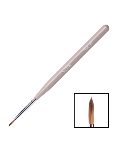 Irisk, набор кистей для дизайна Nail Art (01 латте), 6 шт