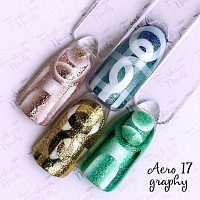 Fashion Nails, слайдер-дизайн "AEROgraphy" №17