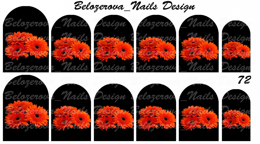 Слайдер-дизайн Belozerova Nails Design на прозрачной пленке (72)