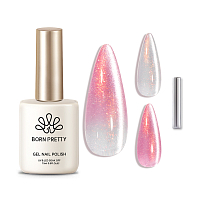 Born Pretty, Thermal Cat Eye Gel MY295 - набор гель-лак "кошачий глаз" и магнит для гель-лака, 15 мл