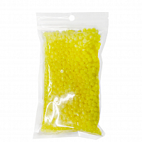Lilu, воск полимерный в гранулах в пакете (04 Mango полупрозрачный), 100 гр