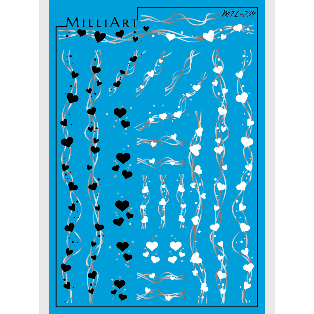 Anna Tkacheva, слайдер-дизайн MilliArt металлик MTL-239 Anna Tkacheva, слайдер-дизайн MilliArt металлик MTL-239