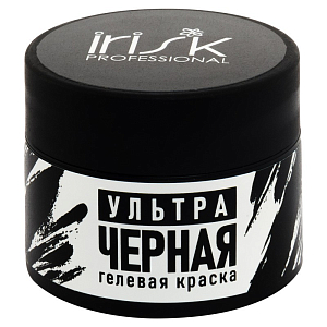 Irisk, краска гелевая "Ультра черная", 5 мл